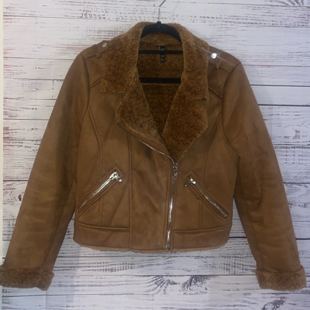ZARA TRF Collection Biker Jacket